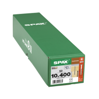 SPAX Senkkopf 10 mm T-STAR plus - Teilgewinde WIROX A3J  T50  -  10x400  -  50 Stk