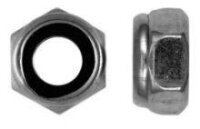 Stopmutter - Sicherungsmutter DIN 985 Edelstahl rostfrei A4 M24  25 Stk
