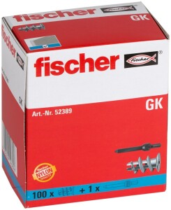 fischer Gipskartondübel GK