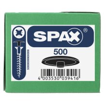 SPAX Kunststoff-Abdeckkappen f&uuml;r SPAX mit...