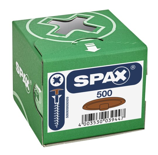 SPAX Kunststoff-Abdeckkappen für SPAX mit