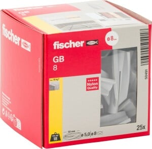 fischer Gasbetondübel GB 8