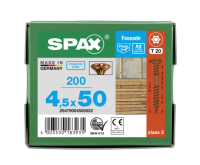 SPAX Linsensenkkopf T-STAR plus CUT Fixiergewinde Edelstahl rostfrei  A2 antik 1.4567  4,5x50 - 200 Stk