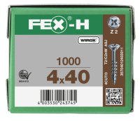SPAX FEX-H Holzfensterschraube Kreuzschlitz 4x40  1000 Stk