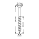 SPAX Senkkopf 8 mm T-STAR plus - Teilgewinde WIROX A3J  T40  -  8x240  -  50 Stk