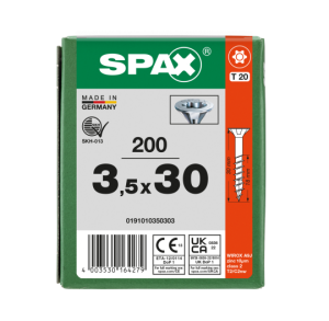 SPAX Senkkopf T-STAR plus - Teilgewinde WIROX A3J  T20  -...