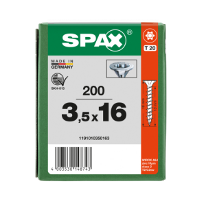 SPAX Senkkopf T-STAR plus - Vollgewinde WIROX A3J  T20  -...