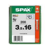 SPAX Senkkopf T-STAR plus - Vollgewinde WIROX A3J  T20  -  3,5x16  -  200 Stk