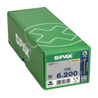 SPAX Senkkopf T-STAR plus - Teilgewinde YELLOX A2L  T30  -  6x200  -  100 Stk