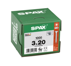 SPAX Senkkopf T-STAR plus - Vollgewinde WIROX A3J  T10  -  3x20  -  1000 Stk