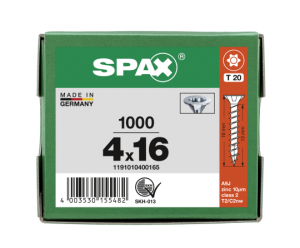 SPAX Senkkopf T-STAR plus - Vollgewinde WIROX A3J  T20  -...