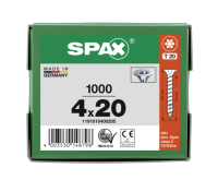 SPAX Senkkopf T-STAR plus - Vollgewinde WIROX A3J  T20  -  4x20  -  1000 Stk