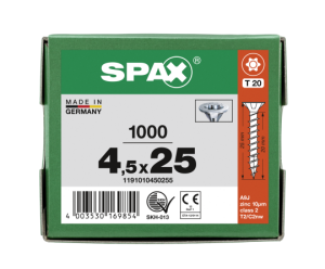 SPAX Senkkopf T-STAR plus - Vollgewinde WIROX A3J  T20  -...