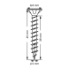 SPAX Senkkopf T-STAR plus - Vollgewinde WIROX A3J  T20  -  4,5x45  -  500 Stk