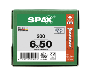 SPAX Senkkopf T-STAR plus - Vollgewinde WIROX A3J  T30  -...