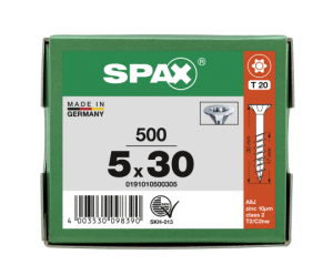 SPAX Senkkopf T-STAR plus - Teilgewinde WIROX A3J  T20  -...