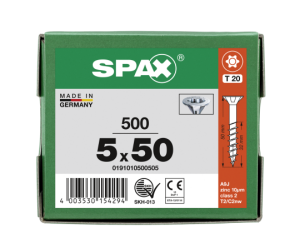 SPAX Senkkopf T-STAR plus - Teilgewinde WIROX A3J  T20  -...