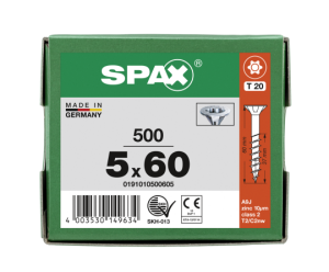 SPAX Senkkopf T-STAR plus - Teilgewinde WIROX A3J  T20  -...