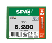 SPAX Senkkopf T-STAR plus - Teilgewinde WIROX A3J  T30  -...