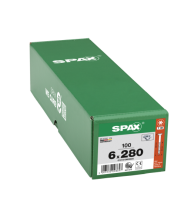 SPAX Senkkopf T-STAR plus - Teilgewinde WIROX A3J  T30  -  6x280  -  100 Stk