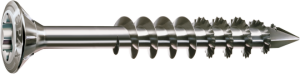 SPAX Fassadenschraube Linsensenkkopf T-STAR plus CUT Teilgewinde Edelstahl rostfrei A2 1.4567  5x60 - 100 Stk