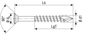 SPAX Linsensenkkopf  kleiner Kopf, T-STAR plus, CUT-Spitze, Teilgewinde, Edelstahl rostfrei A2  4x45 - 100 Stk