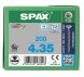 SPAX Senkkopf T-STAR plus - Vollgewinde Edelstahl A2 1.4567      T20  -  4x35  -  200 Stk