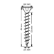 SPAX Senkkopf T-STAR plus - Vollgewinde Edelstahl rostfrei A2 1.4567      T20  -  4,5x60  -  100 Stk