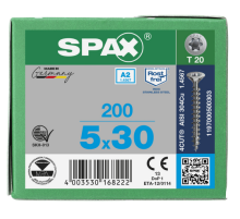 SPAX Senkkopf T-STAR plus - Vollgewinde Edelstahl...