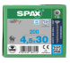 SPAX Senkkopf T-STAR plus - Vollgewinde Edelstahl rostfrei A2 1.4567      T20  -  4,5x30  -  200 Stk