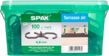SPAX Air, trennt die Diele von der Unterkonstruktion, 100...