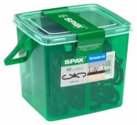 SPAX Air, trennt die Diele von der Unterkonstruktion, 40 Stück in Henkelbox, Abstand 4,5