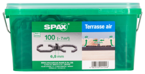 SPAX Air, trennt die Diele von der Unterkonstruktion, 100...