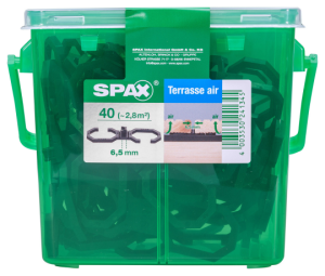 SPAX Air, trennt die Diele von der Unterkonstruktion, 40...