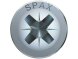 SPAX Rückwandschraube PZ  4,0x45 galv. verzinkt 200 Stk
