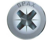 SPAX Rückwandschraube PZ  5,0x25 galv. verzinkt 200 Stk