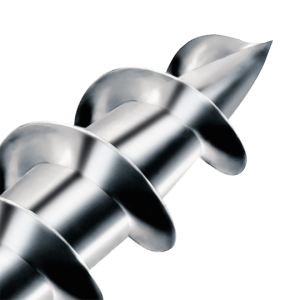 FEX-KS Senkkopf Kreuzschlitz H Bremsrippen Vollgewinde Sonderoberfläche Silber A3J  4x20 - 1000 Stk