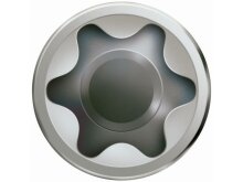 SPAX FEX-KS für Beschläge auf Kunststoff - Silber - PH2 4x40  100 Stk