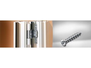 SPAX FEX-KS für Beschläge auf Kunststoff - Silber - PH2 4,2x40  100 Stk