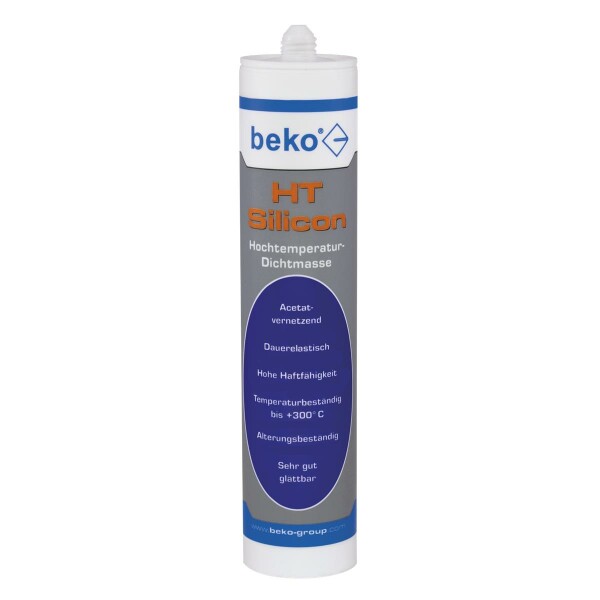 beko HT-Silicon 310 ml dunkelrot (bis +300° C)