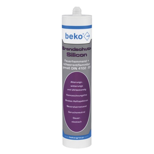 beko Brandschutz-Silicon 310 ml grau