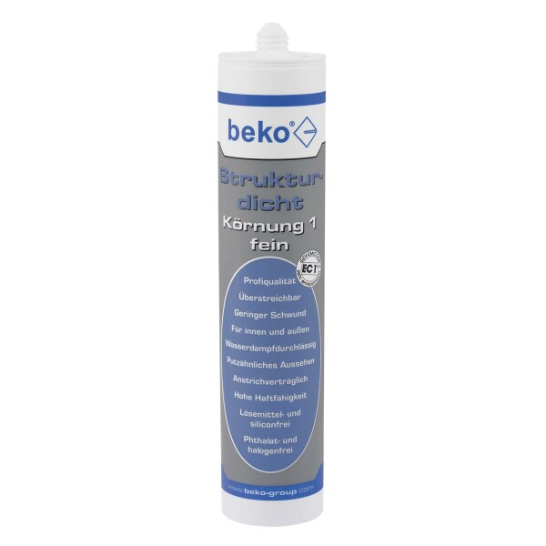 beko Strukturdicht 310 ml weiß-strukturiert