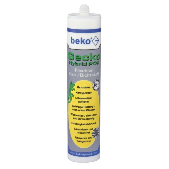 Gecko Hybrid POP 290 ml MITTELBRAUN - TERRAKO Kleb- - Dichtstoff