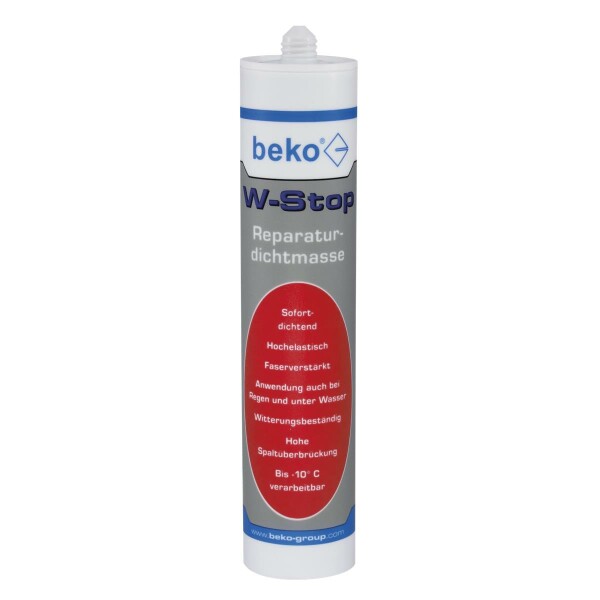 beko W-Stop Reparaturdichtmasse 310 ml grau - 1 Stk