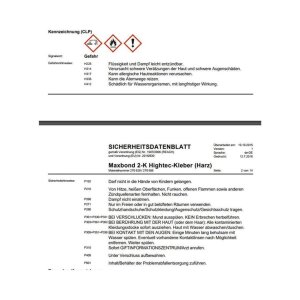 beko Maxbond 2-K Hightec-Kleber 56g, inkl. 1 Zwangsmischer