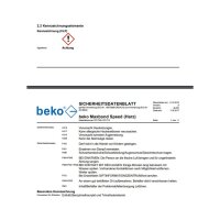 beko Maxbond Speed 2-K Hightec-Kleber 28g, inkl. Zwangsmischer