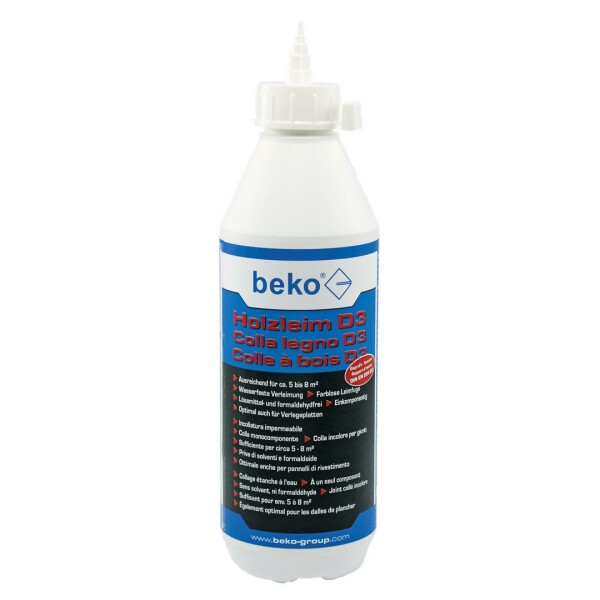 beko Holzleim D3  500 g weiß