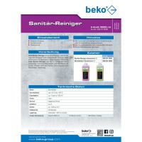 beko TecLine Sanitär-Reiniger Sprühflasche 500 ml