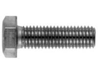 Sechskantschraube DIN 933 Vollgewinde M6x120 Edelstahl rostfrei A2 - 25 Stk