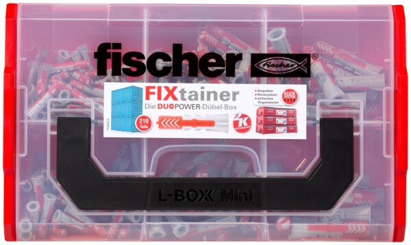 fischer FixTainer - DuoPower (210 Teile)